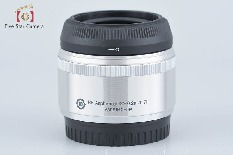 Nikon 1 NIKKOR 18.5mm f/1.8 Silver w/ Box