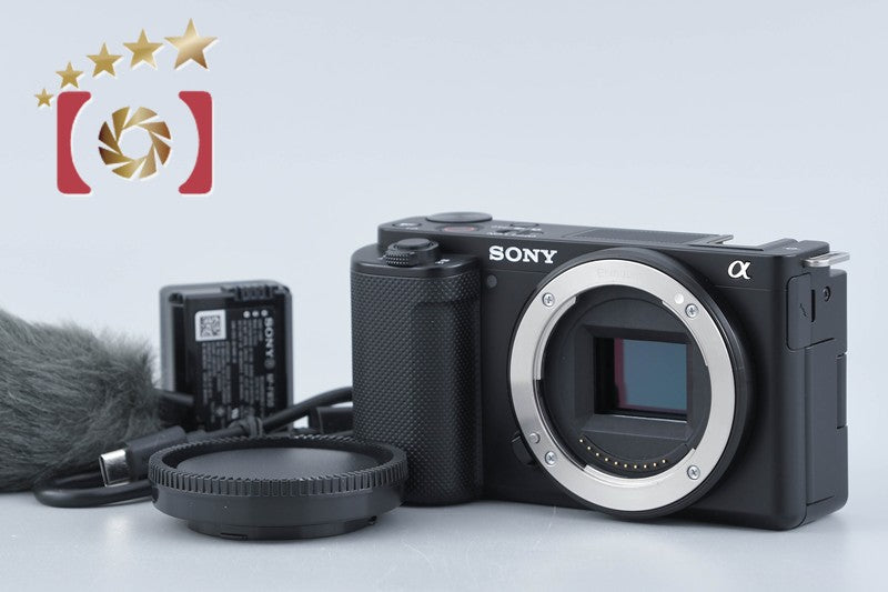 Sony α VLOGCAM ZV-E10 Black Digital Mirrorless Camera [Japanese Language Only]
