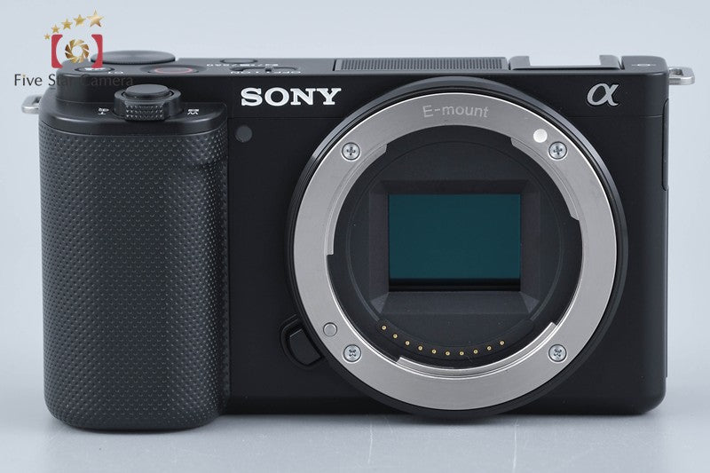 Sony α VLOGCAM ZV-E10 Black Digital Mirrorless Camera [Japanese Language Only]