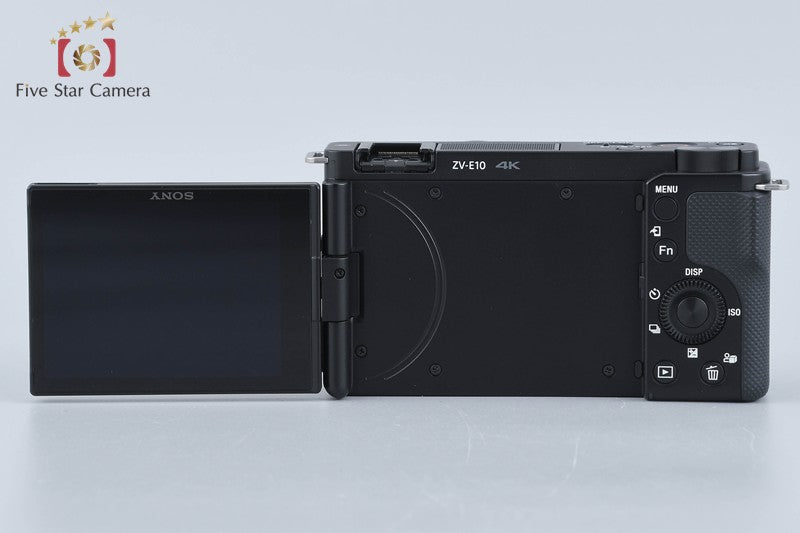 Sony α VLOGCAM ZV-E10 Black Digital Mirrorless Camera [Japanese Language Only]