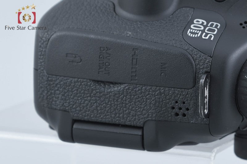 "Shutter count 2,335" Canon EOS 60D 18.0 MP Digital SLR Camera Body