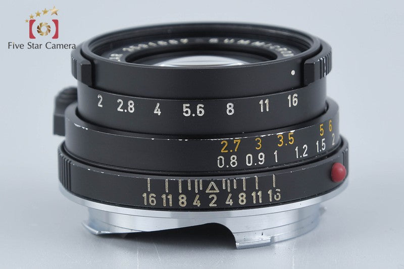 Leica SUMMICRON-C 40mm f/2 for Leica M Mount