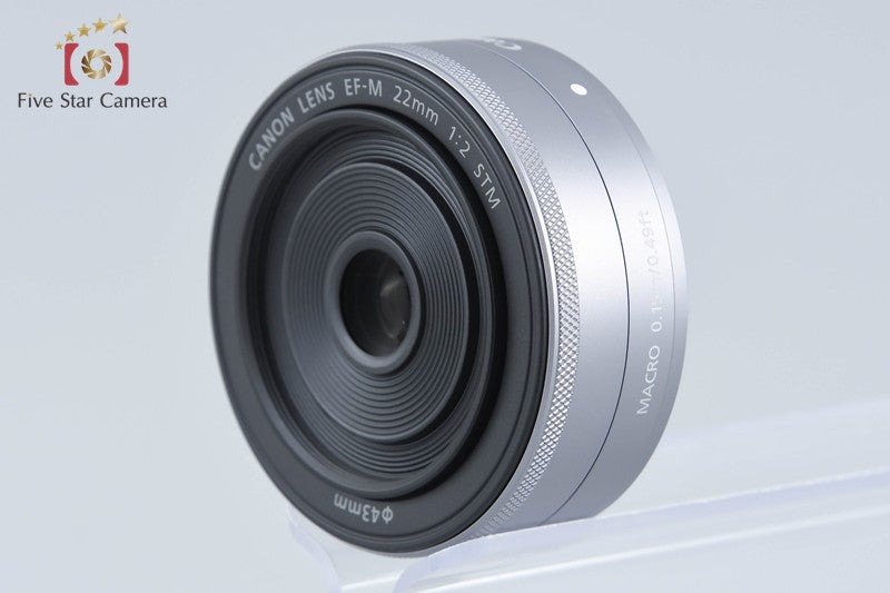 Canon EF-M 22mm f/2 STM Silver