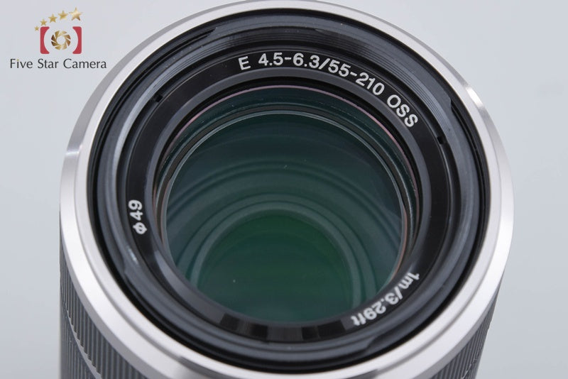 SONY E 55-210mm f/4.5-6.3 OSS Silver SEL55210