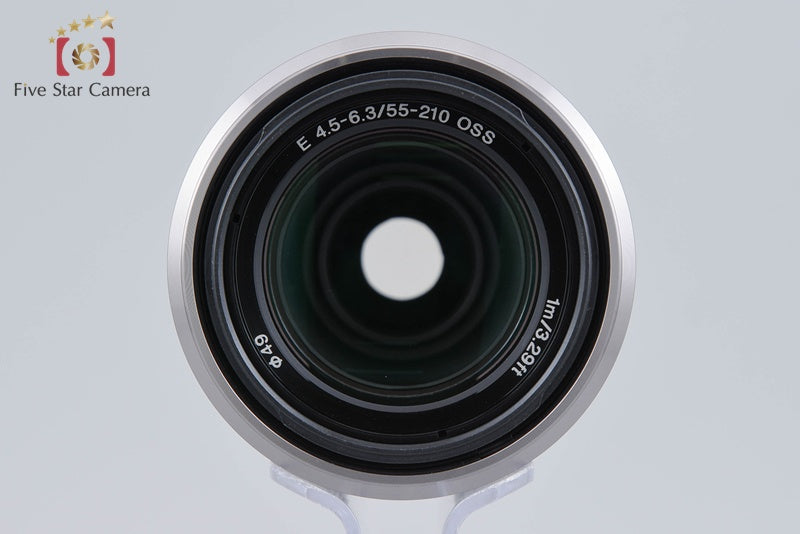 SONY E 55-210mm f/4.5-6.3 OSS Silver SEL55210