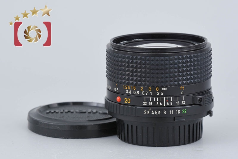 Minolta New MD 20mm f/2.8