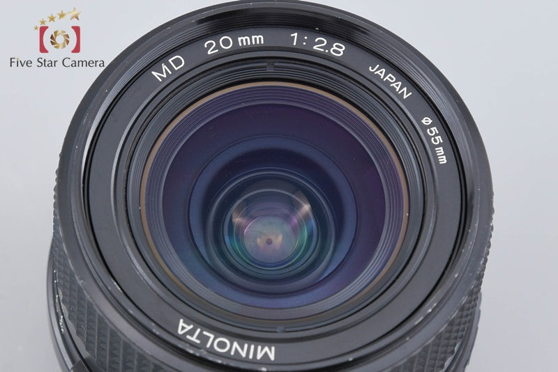 Minolta New MD 20mm f/2.8
