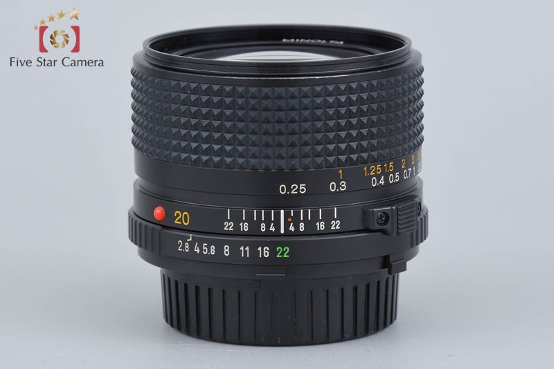 Minolta New MD 20mm f/2.8