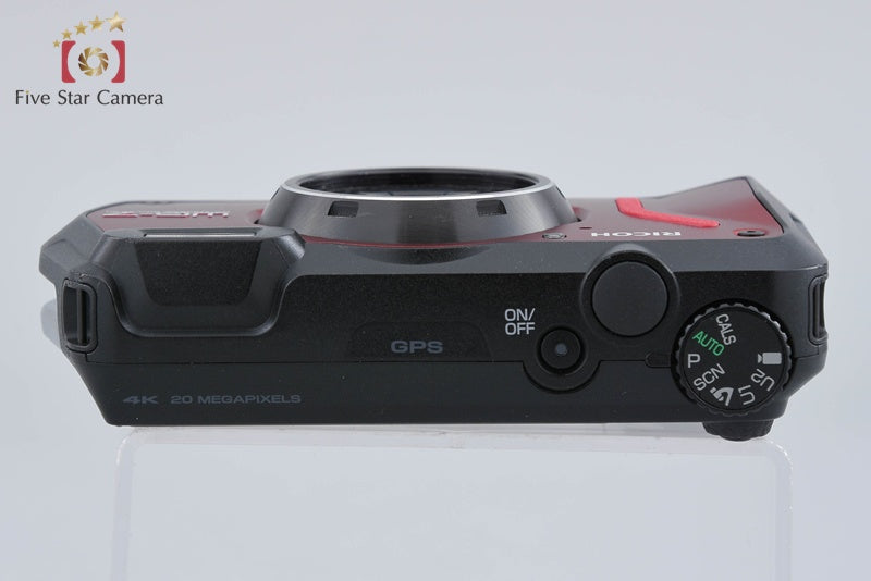 "Count 408" Ricoh Pentax WG-7 Red 20.0 MP Waterproof Action Camera w/ Box