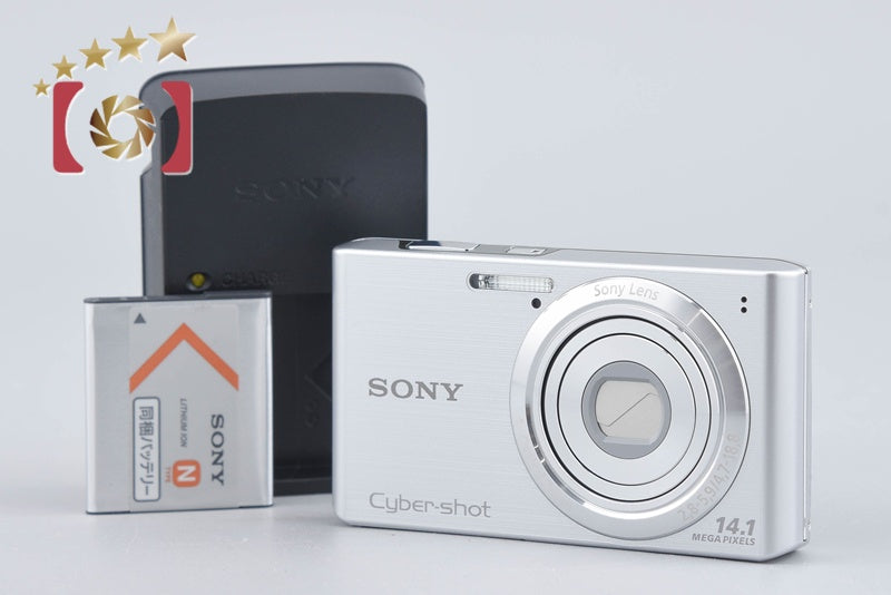 Sony Cyber-Shot DSC-W610 Silver 14.1 MP Digital Camera [Japanese Language Only]