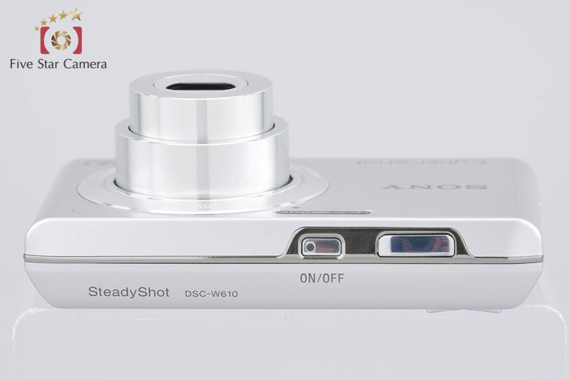 Sony Cyber-Shot DSC-W610 Silver 14.1 MP Digital Camera [Japanese Language Only]