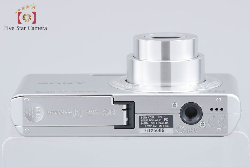 Sony Cyber-Shot DSC-W610 Silver 14.1 MP Digital Camera [Japanese Language Only]