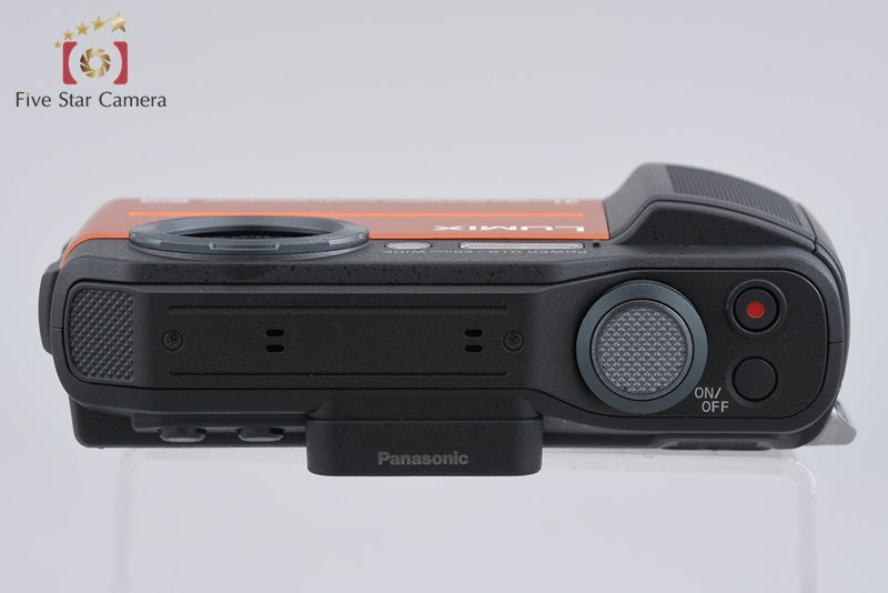 Panasonic LUMIX DC-FT7 Orange 20.4 MP Digital Camera w/ Box