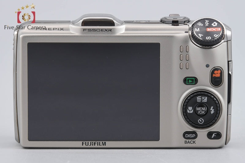 Fujifilm FinePix F550EXR Champagne Gold 16.0 MP Digital Camera