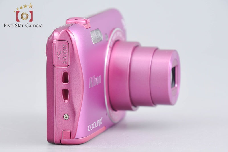 Nikon COOLPIX S3700 Pink 20.1 MP Digital Camera
