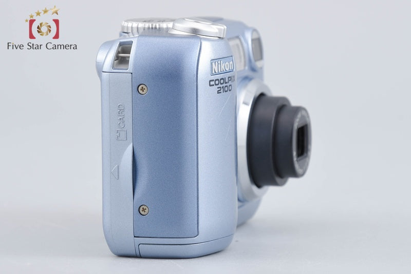 Nikon COOLPIX E2100 Silky Blue 2.0 MP Digital Camera