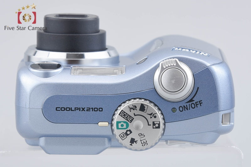 Nikon COOLPIX E2100 Silky Blue 2.0 MP Digital Camera