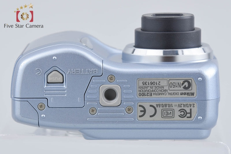 Nikon COOLPIX E2100 Silky Blue 2.0 MP Digital Camera