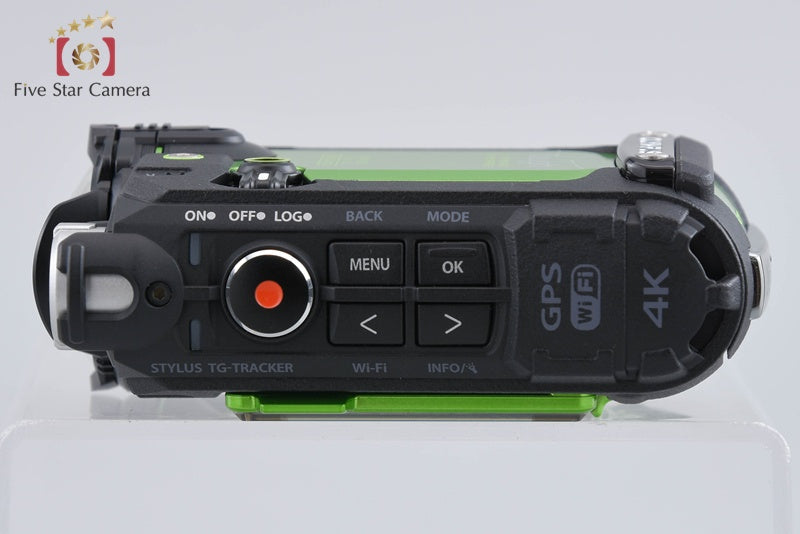 OLYMPUS STYLUS TG-TRACKER Green 7.2 MP Waterproof Action Camera w/ Box
