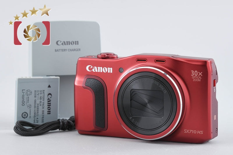 Canon PowerShot SX710 HS Red 20.3 MP Digital Camera