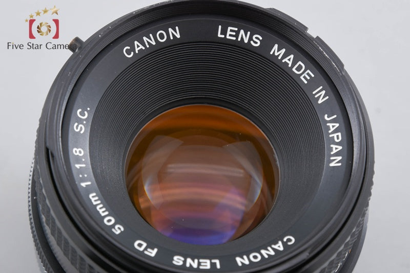Canon FD 50mm f/1.8 S.C.