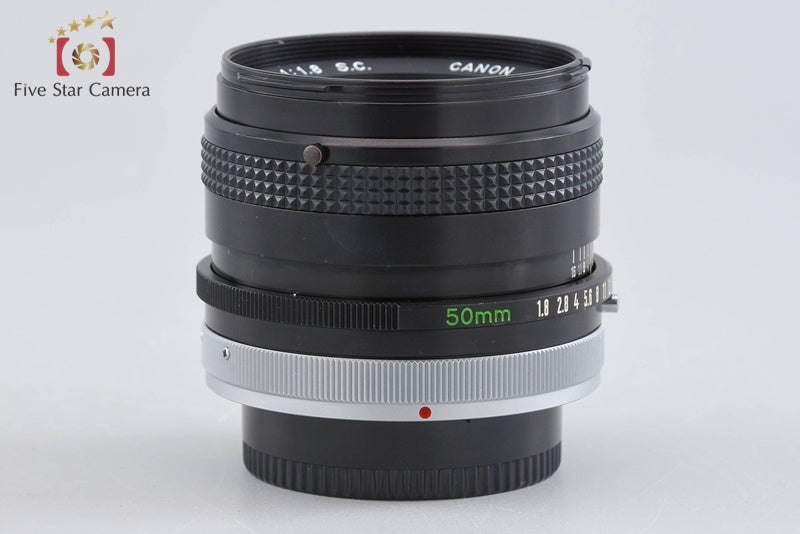 Canon FD 50mm f/1.8 S.C.