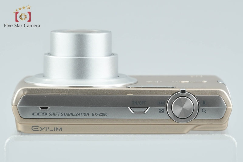 Casio EXILIM EX-Z250 Gold 9.1 MP Digital Camera