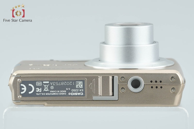 Casio EXILIM EX-Z250 Gold 9.1 MP Digital Camera