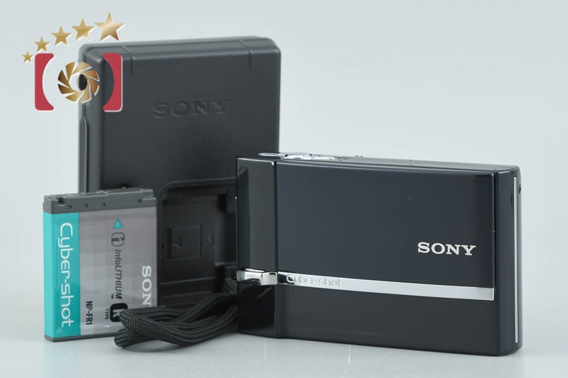 Sony Cyber-Shot DSC-T30 Black 7.2 MP Digital Camera [Japanese Language Only]