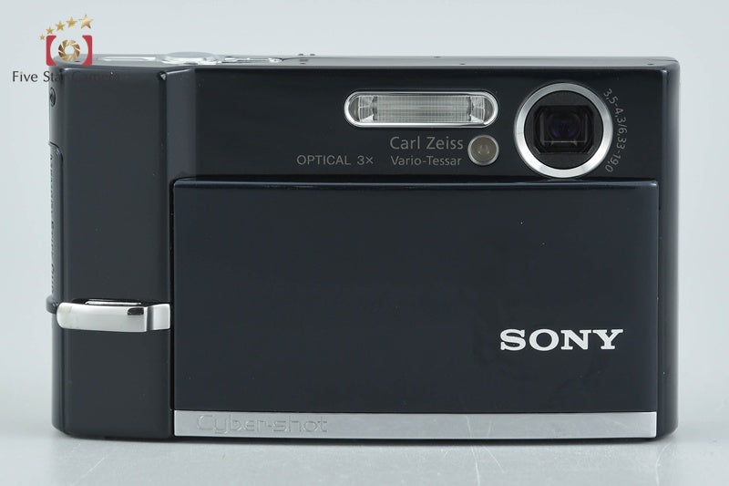 Sony Cyber-Shot DSC-T30 Black 7.2 MP Digital Camera [Japanese Language Only]