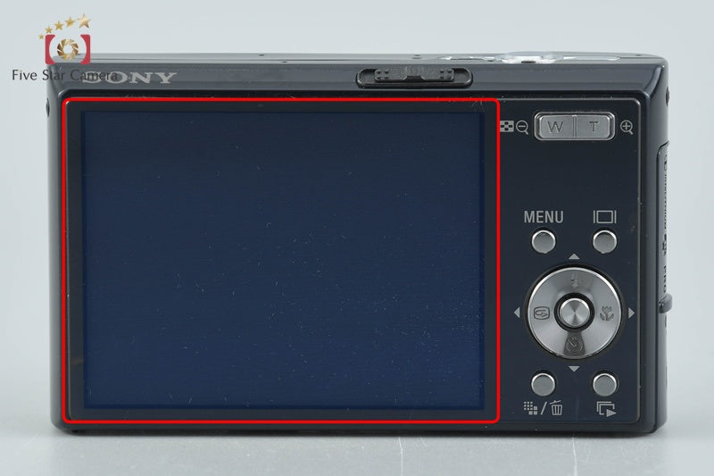 Sony Cyber-Shot DSC-T30 Black 7.2 MP Digital Camera [Japanese Language Only]