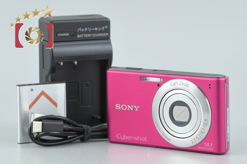 SONY Cyber-shot DSC-W530 Pink 14.1 MP Digital Camera [Japanese Language Only]