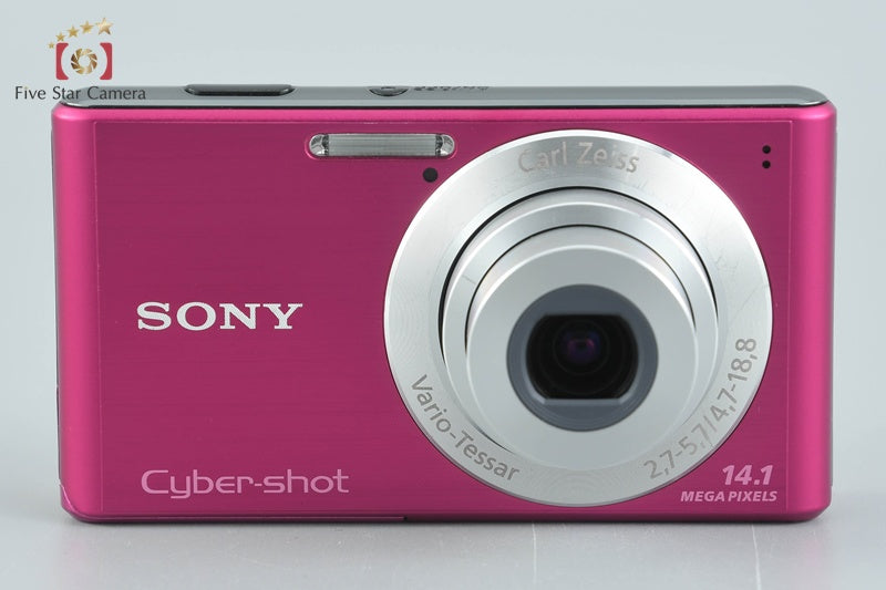 SONY Cyber-shot DSC-W530 Pink 14.1 MP Digital Camera [Japanese Language Only]