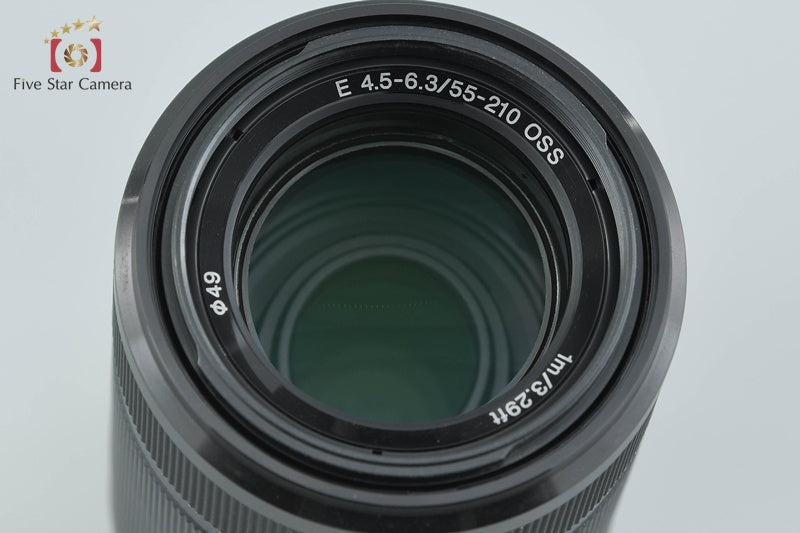 Sony E 55-210mm f/4.5-6.3 OSS Black SEL55210
