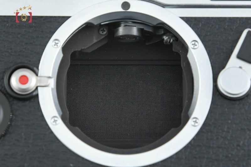 Leica M6 Chrome 35mm Rangefinder Film Camera Body