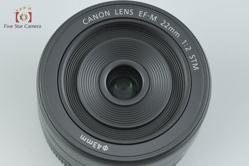 Canon EF-M 22mm f/2 STM Black