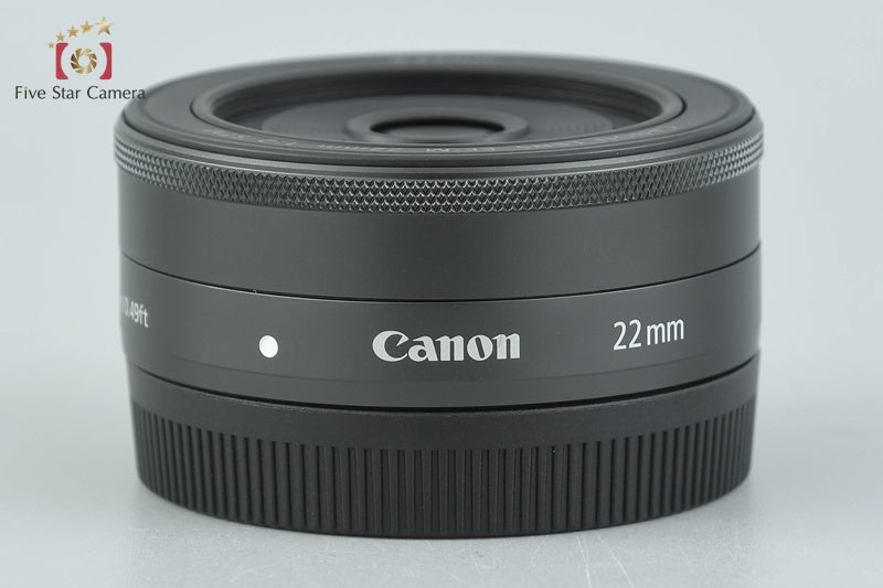 Canon EF-M 22mm f/2 STM Black