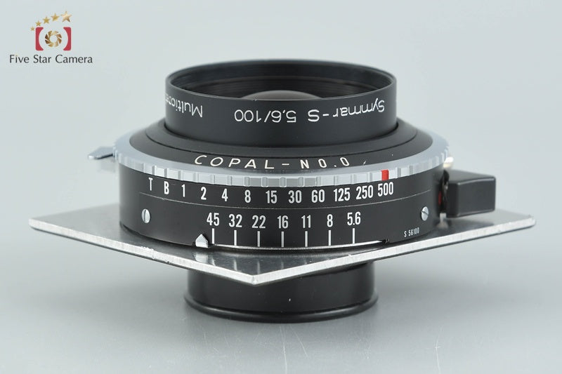 Schneider Kreuznach Symmar-S 100mm f/5.6 MC