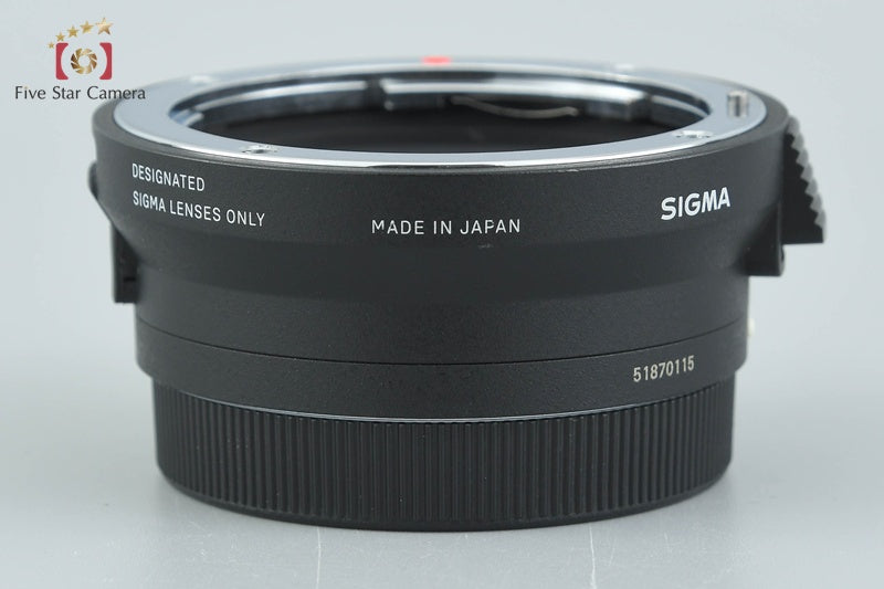 Sigma Mount Converter MC-11 for Canon EF-Mount Lens to Sony E Mount w/ Box