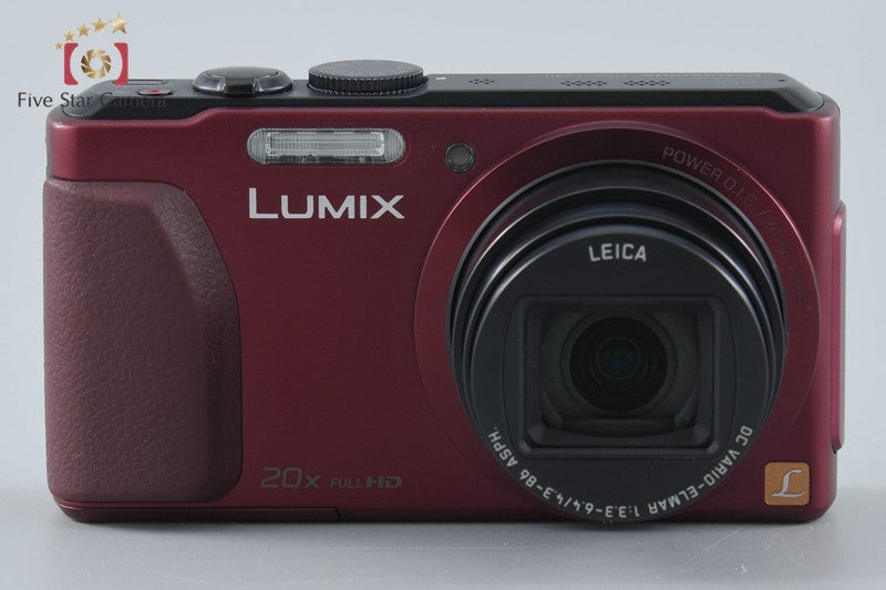 Panasonic LUMIX DMC-TZ40 Red 18.1 MP Digital Camera [Japanese Language Only]