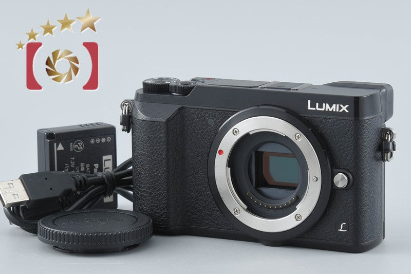 "Count 2,384" Panasonic LUMIX DMC-GX7MK2 Black 16.0 MP Digital Mirrorless Camera