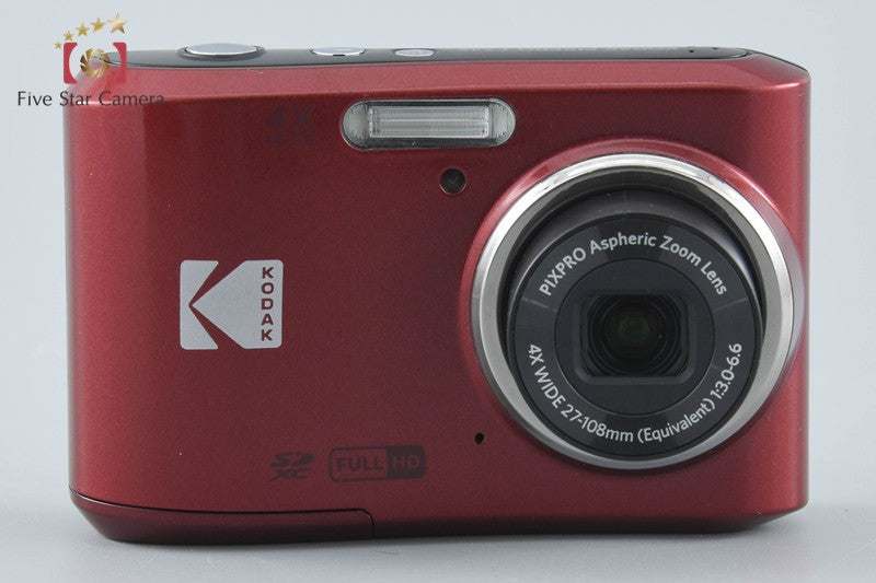 Kodak PIXPRO FZ45 Red 16.0 MP Digital Camera