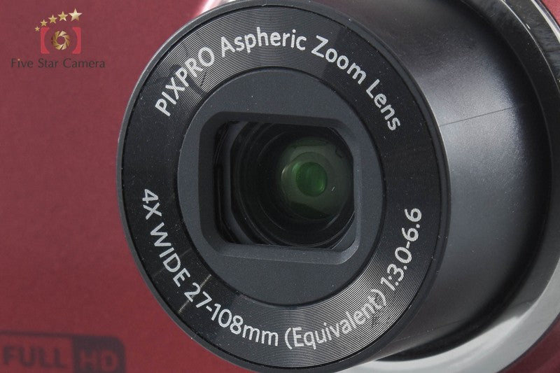 Kodak PIXPRO FZ45 Red 16.0 MP Digital Camera