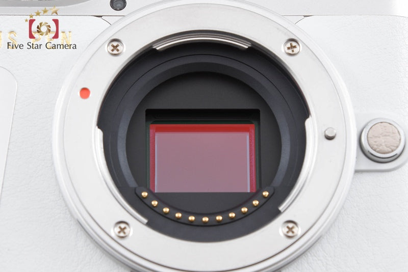 "Count 4,516" Olympus E-PL9 White 16.1 MP Mirrorless Camera 14-42 40-150 Lenses