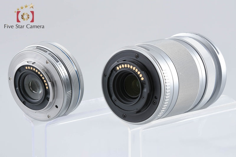 "Count 4,516" Olympus E-PL9 White 16.1 MP Mirrorless Camera 14-42 40-150 Lenses