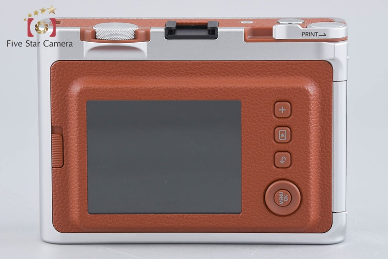 Fujifilm Instax Mini Evo Brown Hybrid Instant Film Camera
