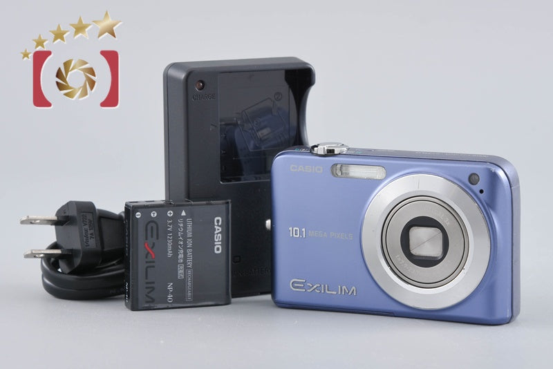 Casio EXILIM ZOOM EX-Z1050 Blue 10.1 MP Digital Camera