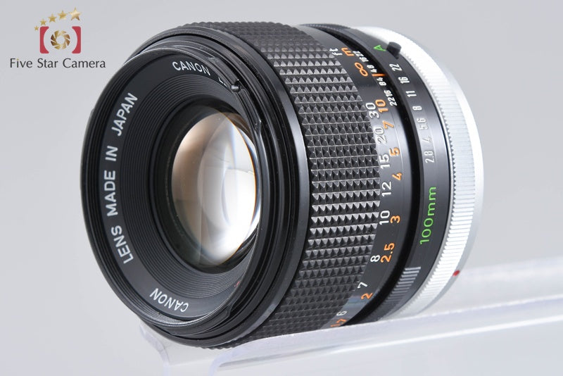 Canon FD 100mm f/2.8 S.S.C.