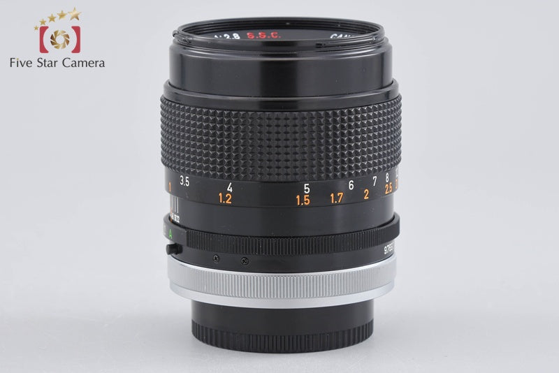 Canon FD 100mm f/2.8 S.S.C.