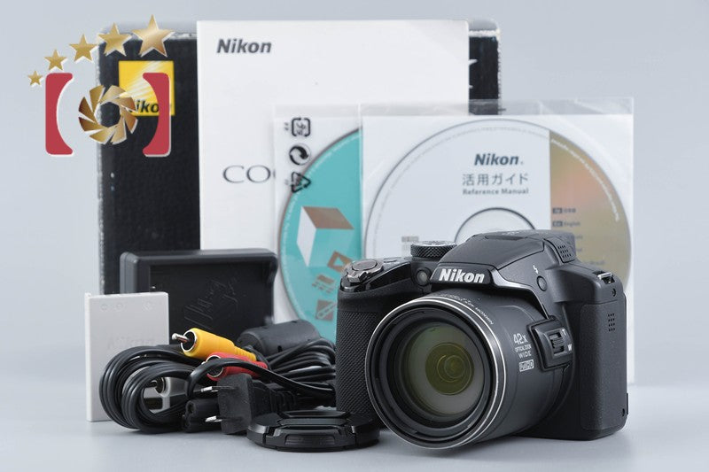 Nikon COOLPIX P510 Black 16.1 MP Digital Camera w/ Box
